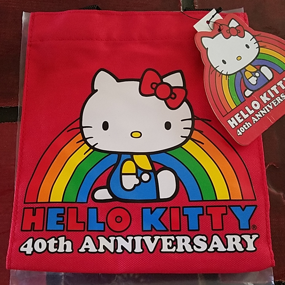 40th Anniversary Hello Kitty Loungefly Lunch Tote